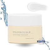 Rosental Organics Hyaluron Eye Balm (15ml) - Anti-Aging Augencreme - Anti-Falten Feuchtigkeitscreme mit Aloe Vera und Jojobaöl - Augenpflege - 100% Naturkosmetik - Made in Österreich