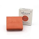 oecolife Naturseife Sinnlicher Granatapfel 100g, handgemachte Cremeseife - Seife für Hände, Körper & Gesicht - vegan, ohne Palmöl & Silikone