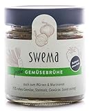 SweMa Frische Gemüsebrühe 'SweMa' mit 73% rohem Gemüse (210 g) - Bio