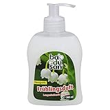 badusan Flüssigseife Frühlingsduft 300 ml langanhaltende Frische Seife Handseife Handlotion flüssige Seife Seifenspender