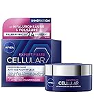 NIVEA Cellular Expert Filler Hochwirksame Anti-Age Nachtpflege (50 ml), extra straffende Nachtcreme mit Auffüllungseffekt, aufpolsternde Anti Falten Creme für die Nacht