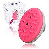 Anti Cellulite Massagebürste mit Magneten - soft body massager Körperbürste - Duschbürste für straffe Haut – Badebürste Peeling brush - Cellulite weg (Pink)