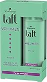 Taft Volumen Puder (10 g), Haarpuder für Volumen & Kontrolle für alle Haartypen, Styling Puder sorgt für bis zu 24 h Kontrolle, ohne zu verkleben