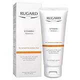 RUGARD Vitamin Bodylotion: Feuchtigkeitsspendende Körperpflege für trockene Haut mit Avocadoöl und Sheabutter, 200ml