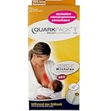 QUARKPACK natürliche Brustkompresse, 4er-Packung (8 Anwendungen), Topfen/Quark als Erste-Hilfe-Maßnahme bei Milchstau und angehender Brustentzündung sowie während Brustkrebstherapie