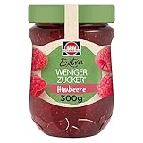 Schwartau Extra Weniger Zucker Himbeere, zuckerreduzierter Fruchtaufstrich, 300g