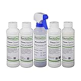 BactoDes Clean Reiniger und Geruchsentferner Spray, Geruchsneutralisierer, Raumlufterfrischer im Kennenlern- Set, 4 x 250ml