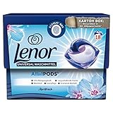 Lenor Waschmittel Allin1 PODS® Aprilfrisch für 18 Waschladungen Mit Ultra Reinigungskraft Und Lang Anhaltender Frische