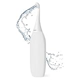 Happy Po Po Dusche 2.0 Tragbare Intimdusche Easy-Bidet ersetzt Feuchttücher und Dusch-WC, Praktisch und Kompakt, Ideal für Unterwegs, Maße 28x5x6 cm - Weiß