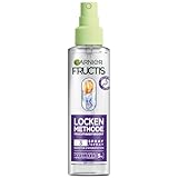 Garnier Feuchtigkeitsauffüllendes Pflege-Spray für alle Arten von Locken, Definition & Sprungkraft, Mit Hyaluron und Shea-Fettsäuren, Vegan, Ohne Silikone, Fructis Locken Methode, 1 x 150 ml