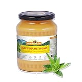 Aloe Vera-Honig von ImkerPur®, 1000g, reich an Vitaminen, revitalisierend, die perfekte Pflege von Innen