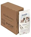 purux Natron Pulver 1kg, Lebensmittelqualität nachhaltig verpackt, Back Soda