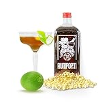 Rumpop'n 700ml (20% Vol.) - Popcorn-Geschmack - Echter karibischer Rum, Original-Aromen aus Guyana, Barbados und Jamaika - glutenfrei, vegan, handgemacht