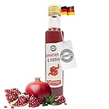Odenwälder Lebensmittel - 300ml milder Fruchtessig aus Granatapfel mit nur 3% Säure - hochwertiger Granatapfelessig Made in Germany