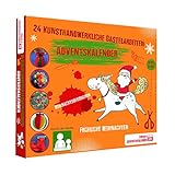 Sohar’s Adventskalender 2024 Adventskalender für Kinder mit tollen kunsthandwerklichen Basteleien 24 tolle Bastelarbeiten für die Weihnachtsdekoration (Deutsche-Ausgabe)