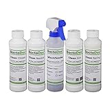 BactoDes Clean Reiniger und Geruchsentferner Spray, Geruchsneutralisierer, Raumlufterfrischer im Kennenlern- Set, 4 x 250ml