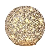AMARE LED Ball 15cm gold