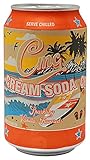 CMC Cream Soda, vanillige Erfrischung, cremig-spritzige Brause für USA Fans, inklusive 0,25 € DPG Pfand, 330 ml