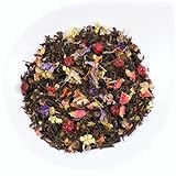 URBANTEADEALERS Tee der langen Freundschaft Weißer Tee mit Kräutern und Fruchtstücken, aromatisiert mit Johannisbeer-Erdbeer-Geschmack, 250g