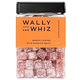 Wally and Whiz - Nordic Gourmet Winegums - Mango und Passions Geschmack - Süßigkeiten Fruchtgummis - Vegane Glutenfrei und Allergenfrei - 240g