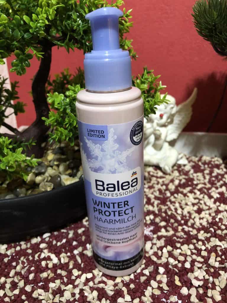 Die Balea Winter Protect Haarmilch