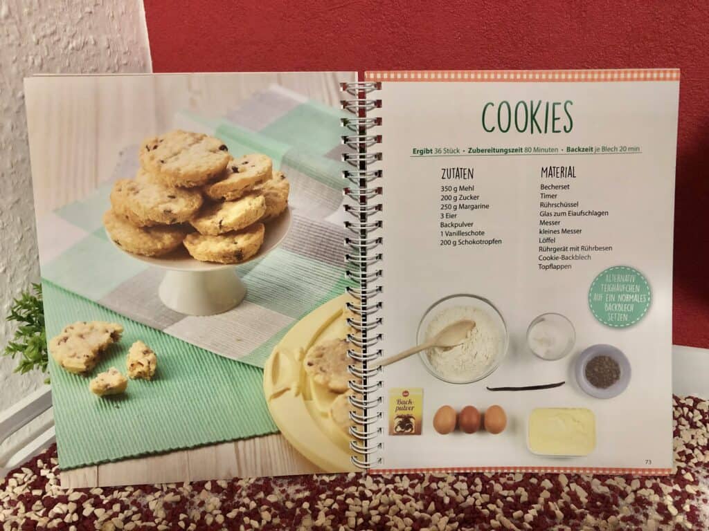 Kinderleichte Becherküche Cookie Rezept, knderleicht nachzubacken
