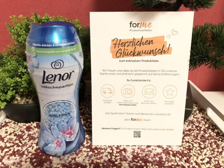 Die Flasche Lenor Wäscheparfüm