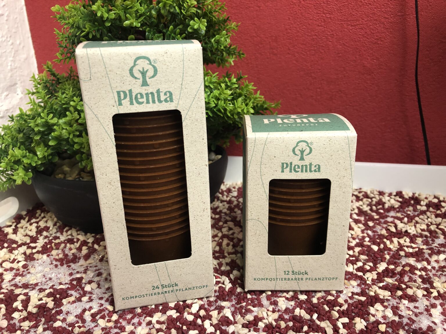 Plenta der plastikfreie Pflanztopf