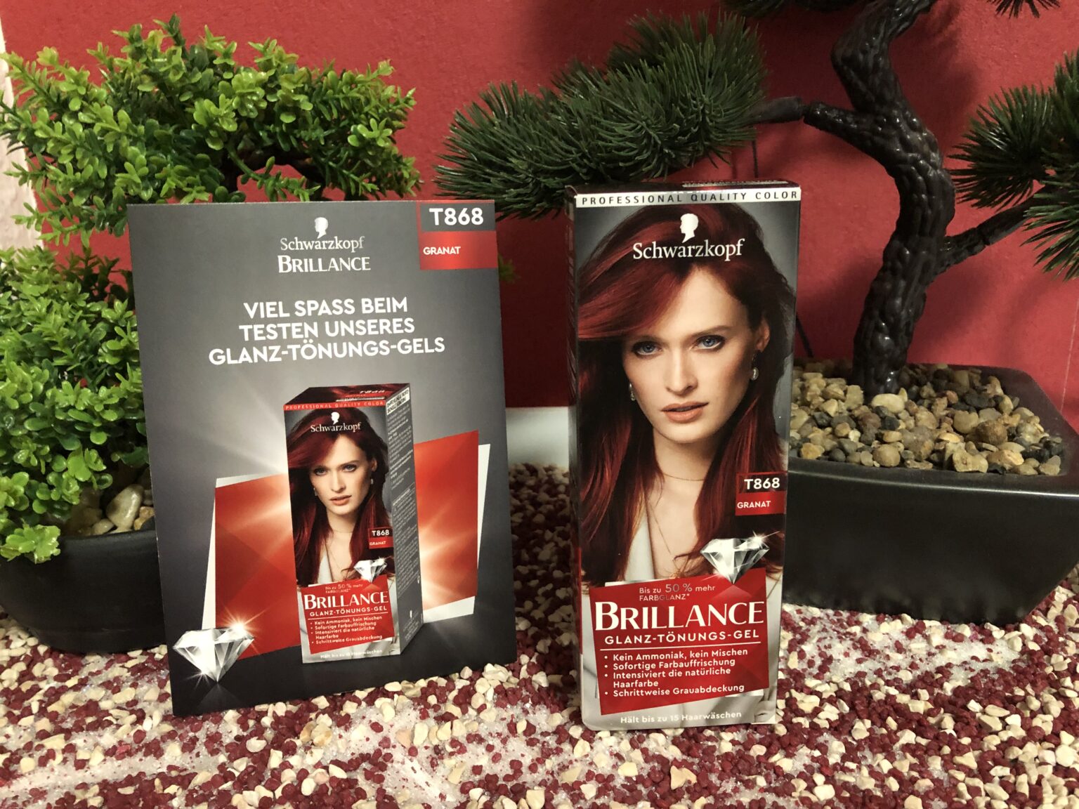 Schwarzkopf Brillance Glanz-Tönungs-Gel Granat