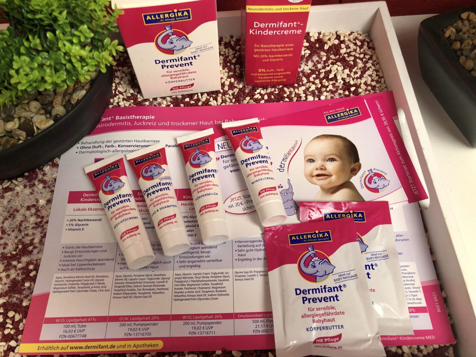 Die Dermifant Produkte