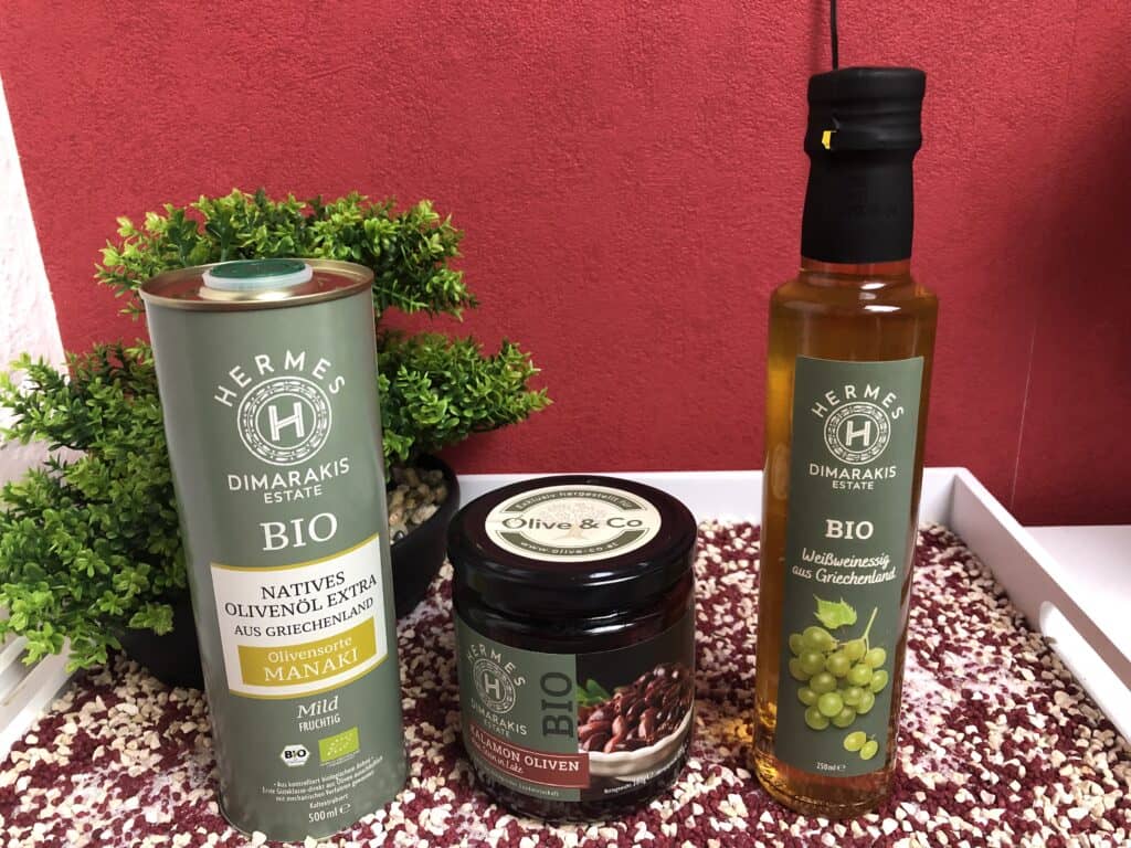 Meine Produkte von Olive & Co