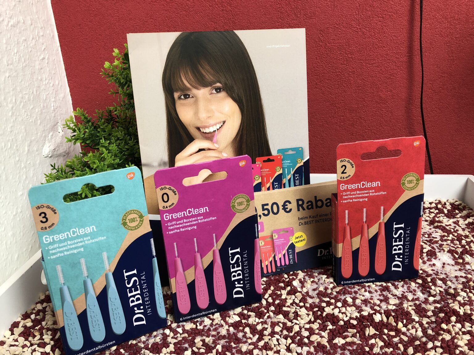 Die Dr. Best GreenClean Interdentalbürsten