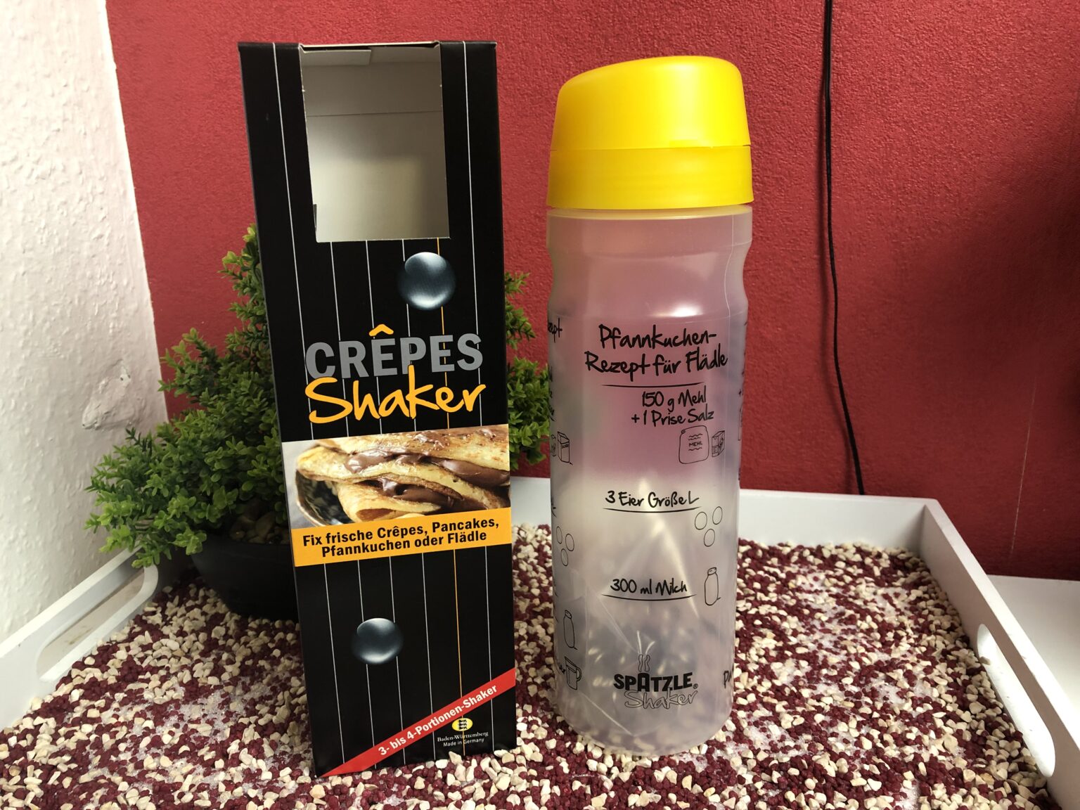 Mein Pfannkuchen und Crepes Shaker