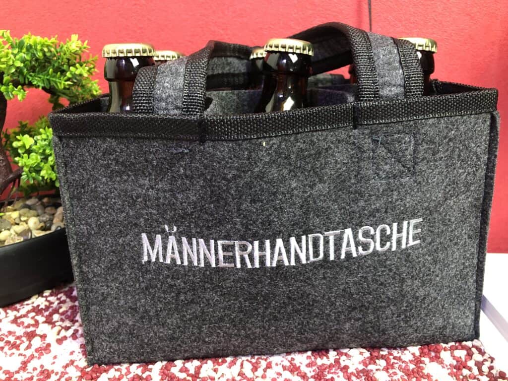Die QuatschManufaktur Männerhandtasche