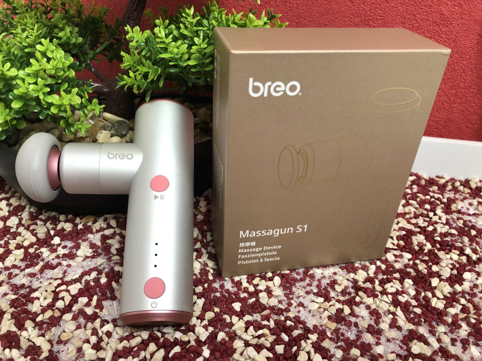 Die Breo Massagepistole