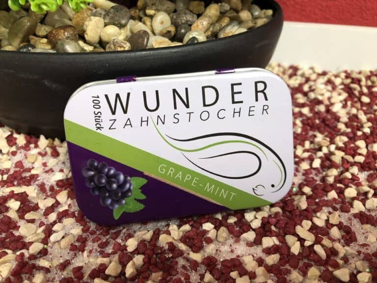 Die Wunderzahnstocher in Grape-Mint