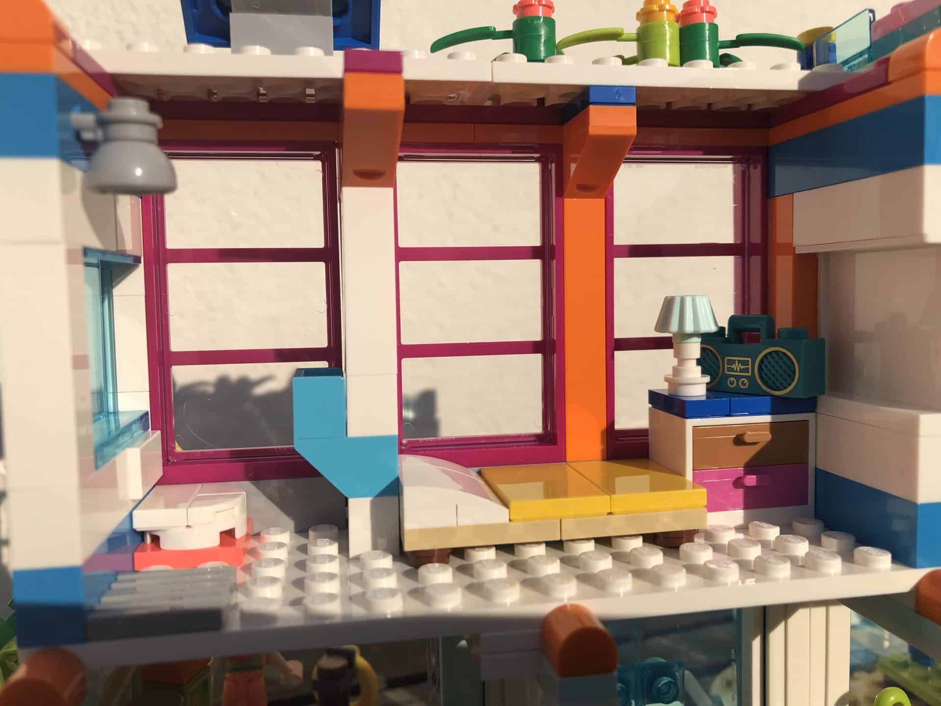 Das Schlafzimmer des Lego Friends Ferienhaus am Strand