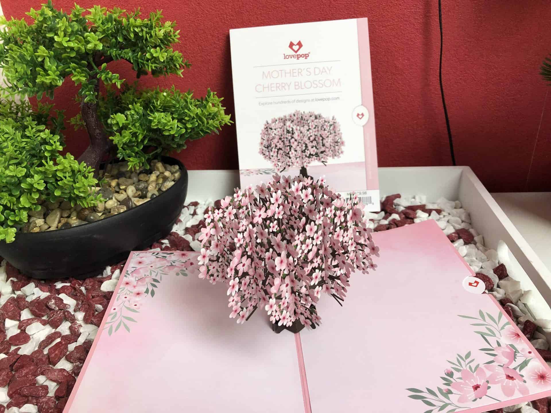 Die Muttertagskarte Cherry Blossom von Lovepop