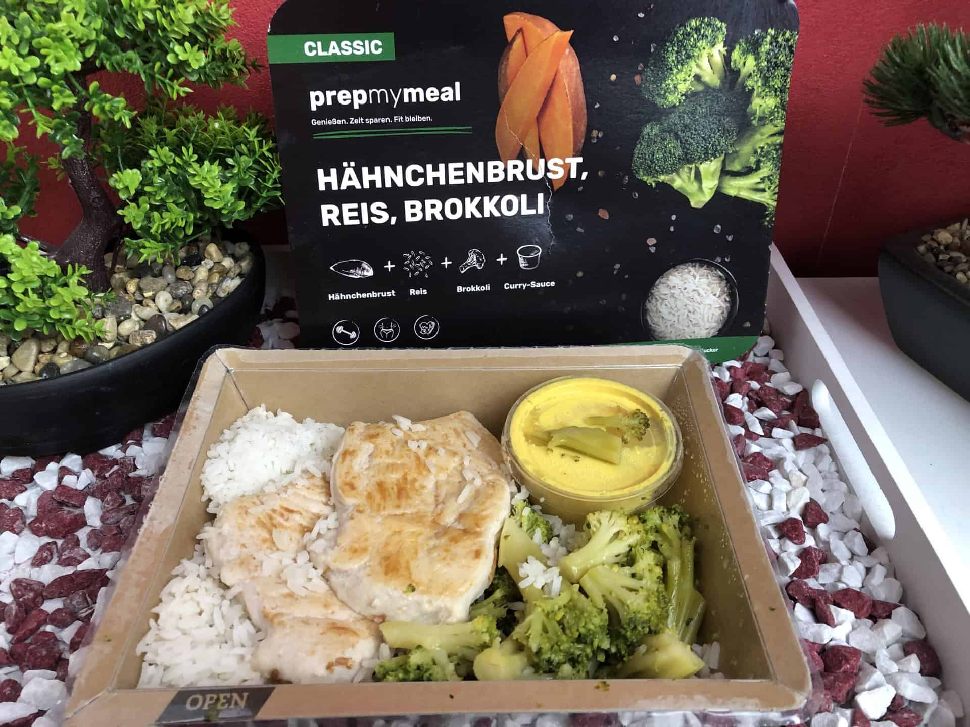 Prepmymeal Hähnchenbrust, Reis, Brokkoli