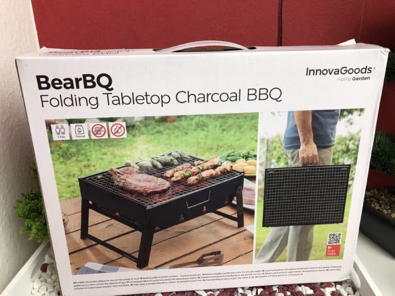 Der myFestivalgear Klappbarer tragbarer Grill