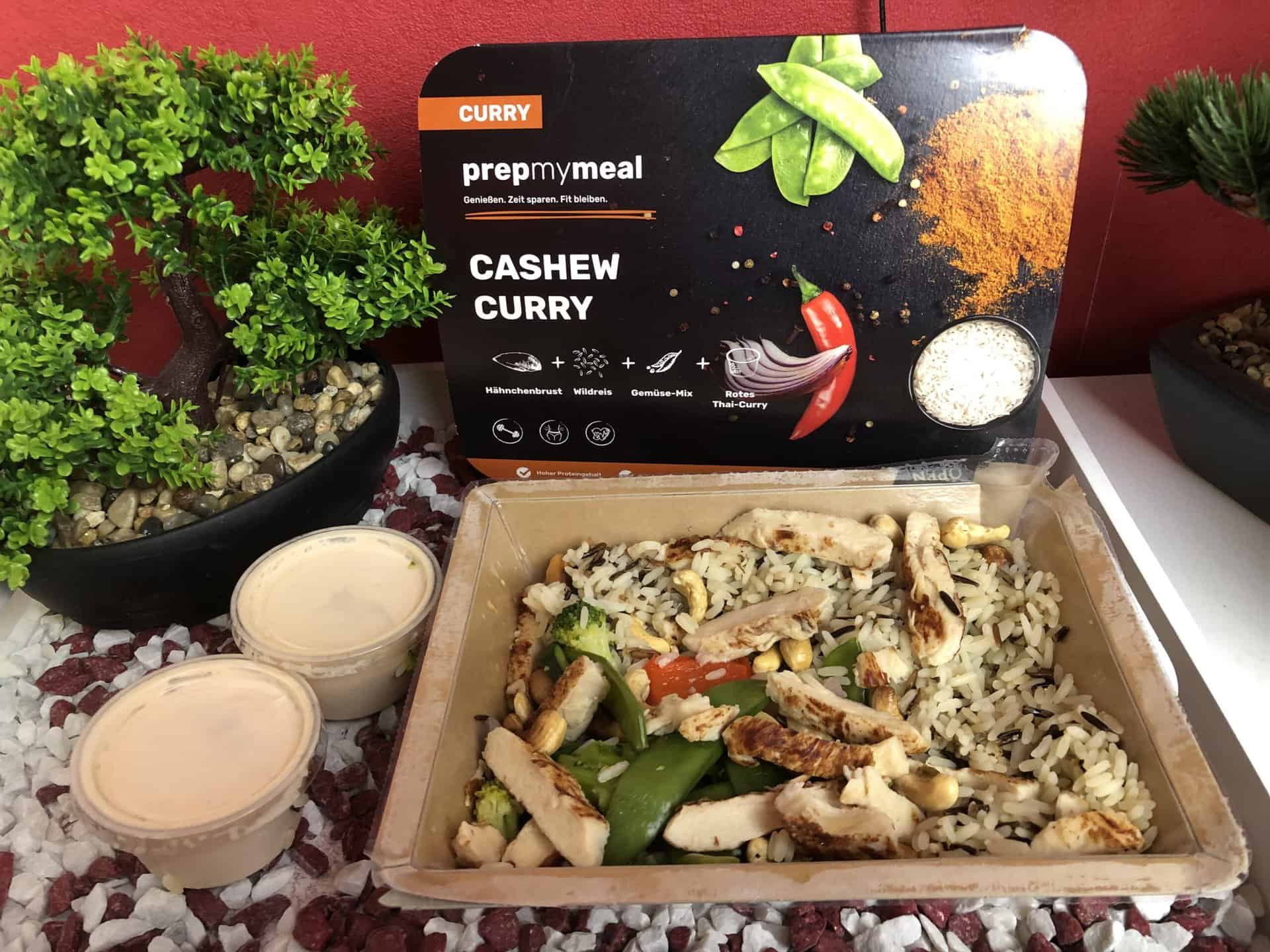 Prepmymeal 6er Box frisch Teil 2 Cashew Curry