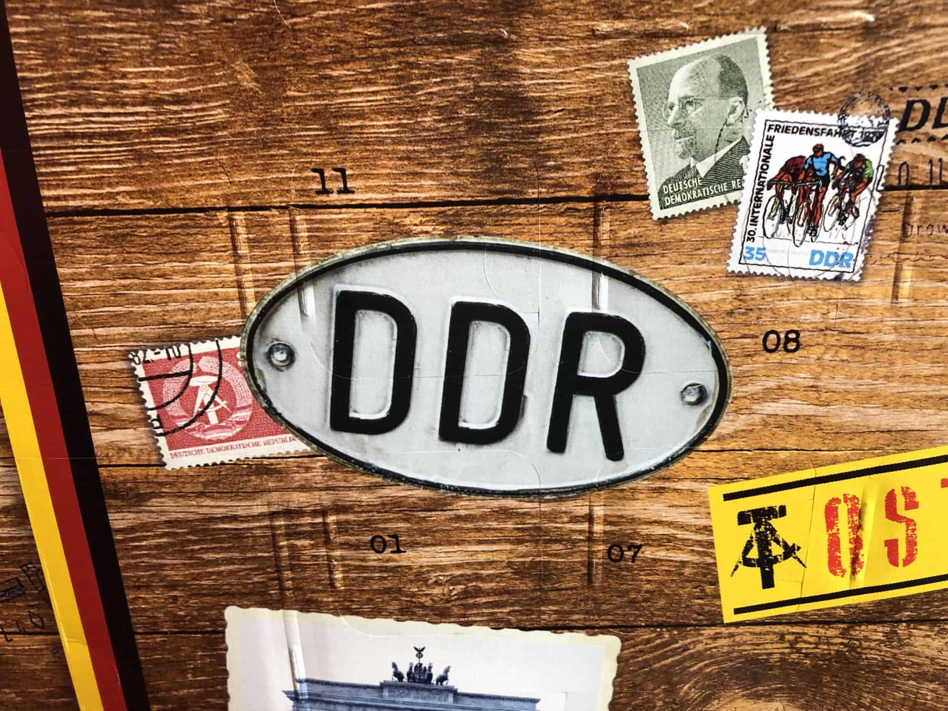 Die tolle Verpackung des Ossiladen DDR Advendskalender