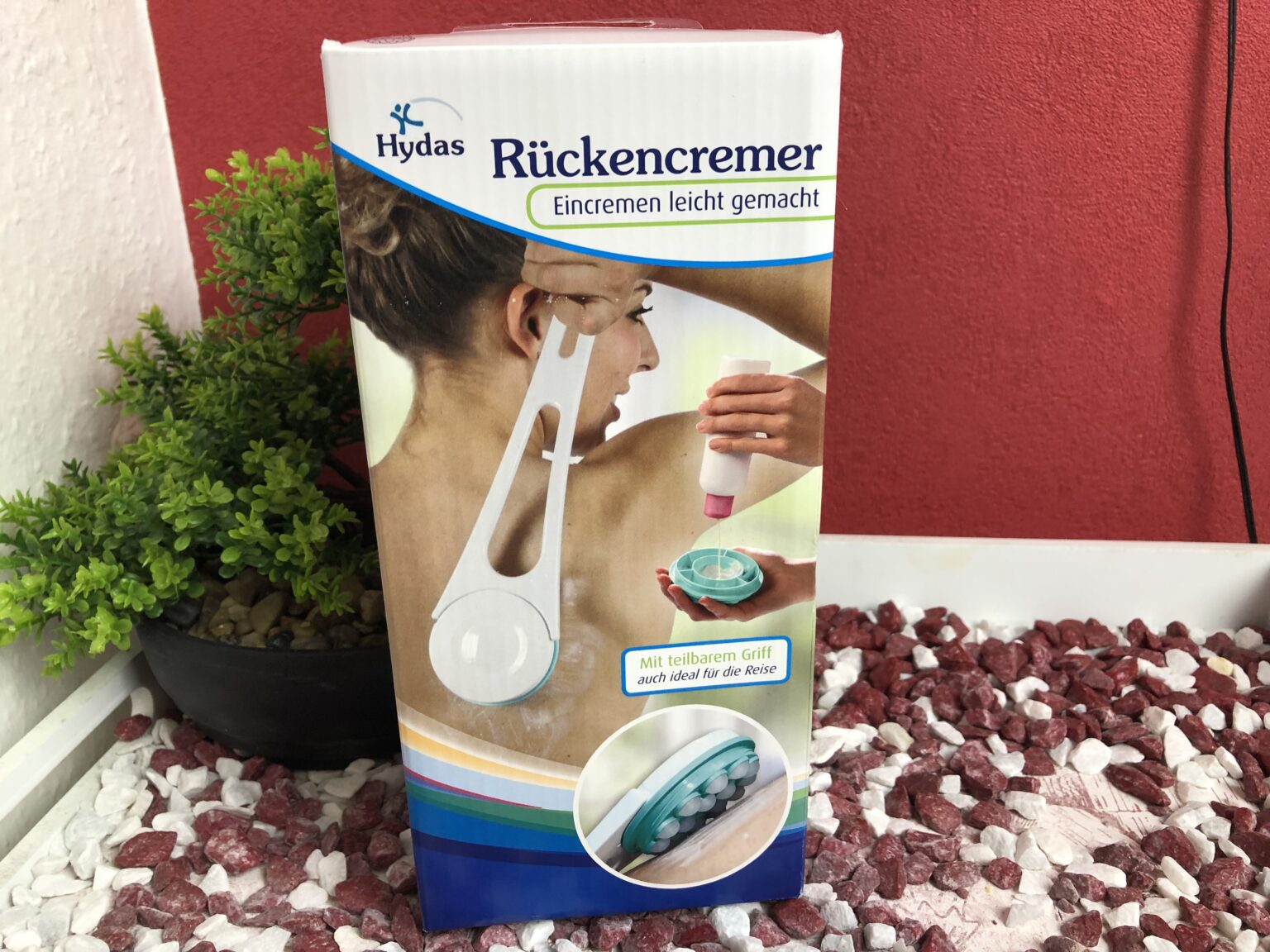Der Hydas Rückencremer