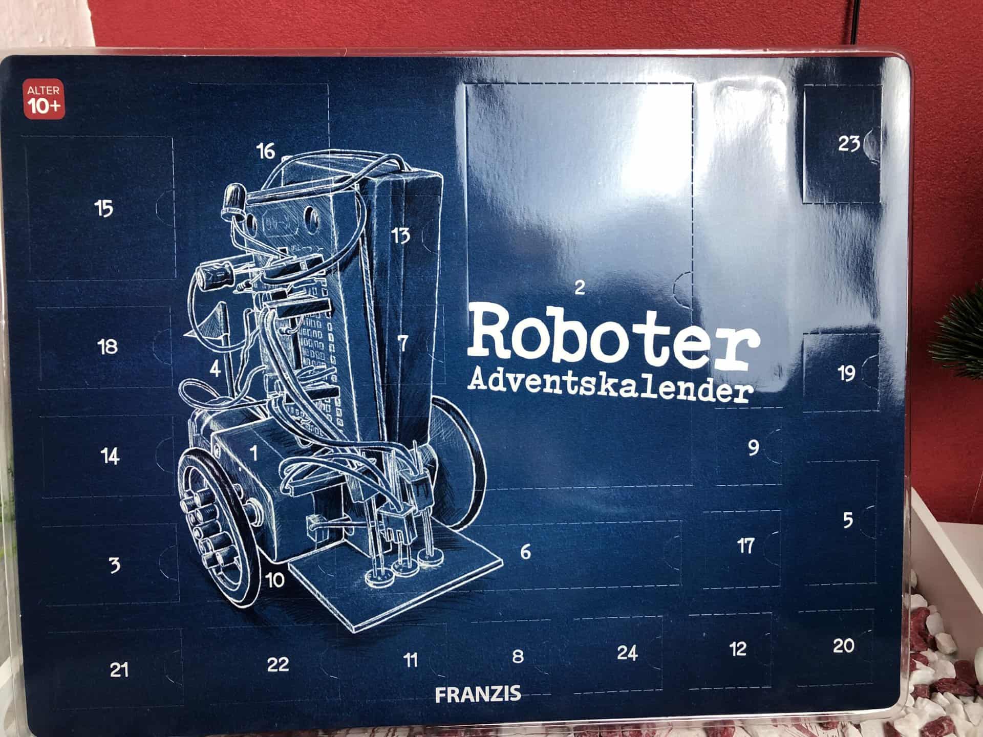 Die Türchen des Franzis Roboter Adventskalender 
