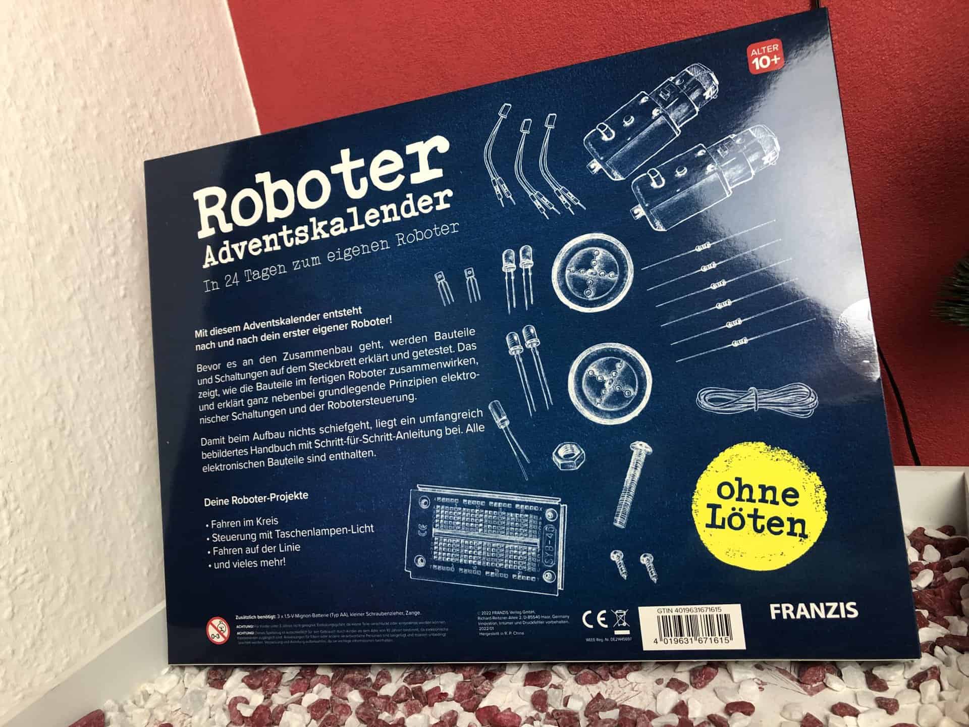 Der Franzis Roboter Adventskalender 