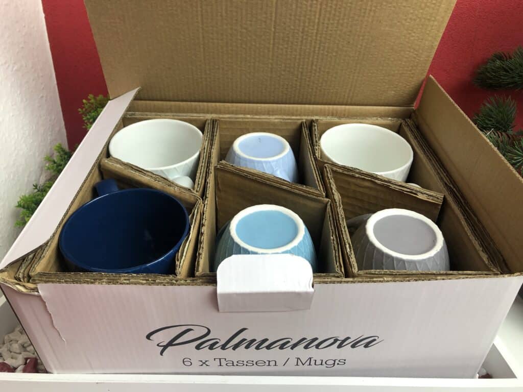 Mein 6er Kaffeetassen Set Palmanova Kollektion (Ocean Edition)
