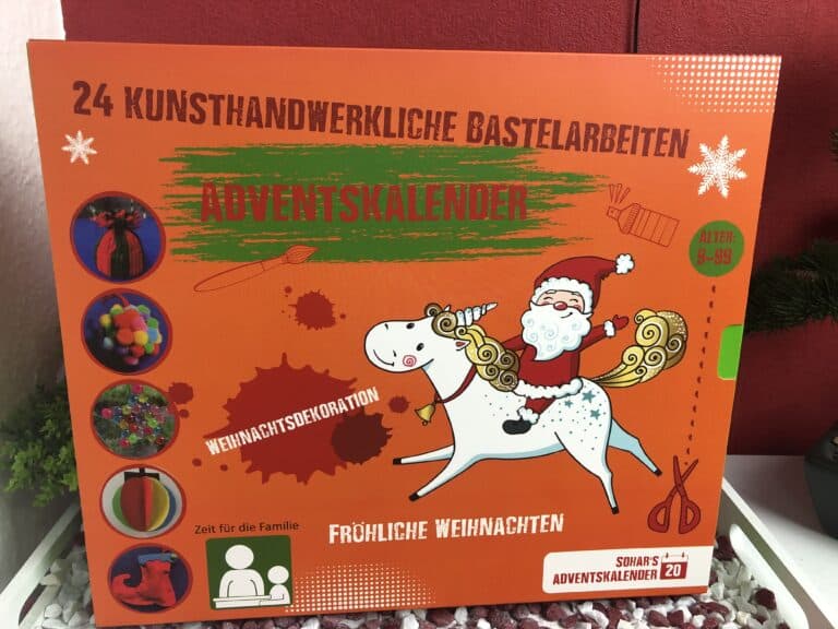 Der Sohar's Adventskalender kunsthandwerkliche Basteleien