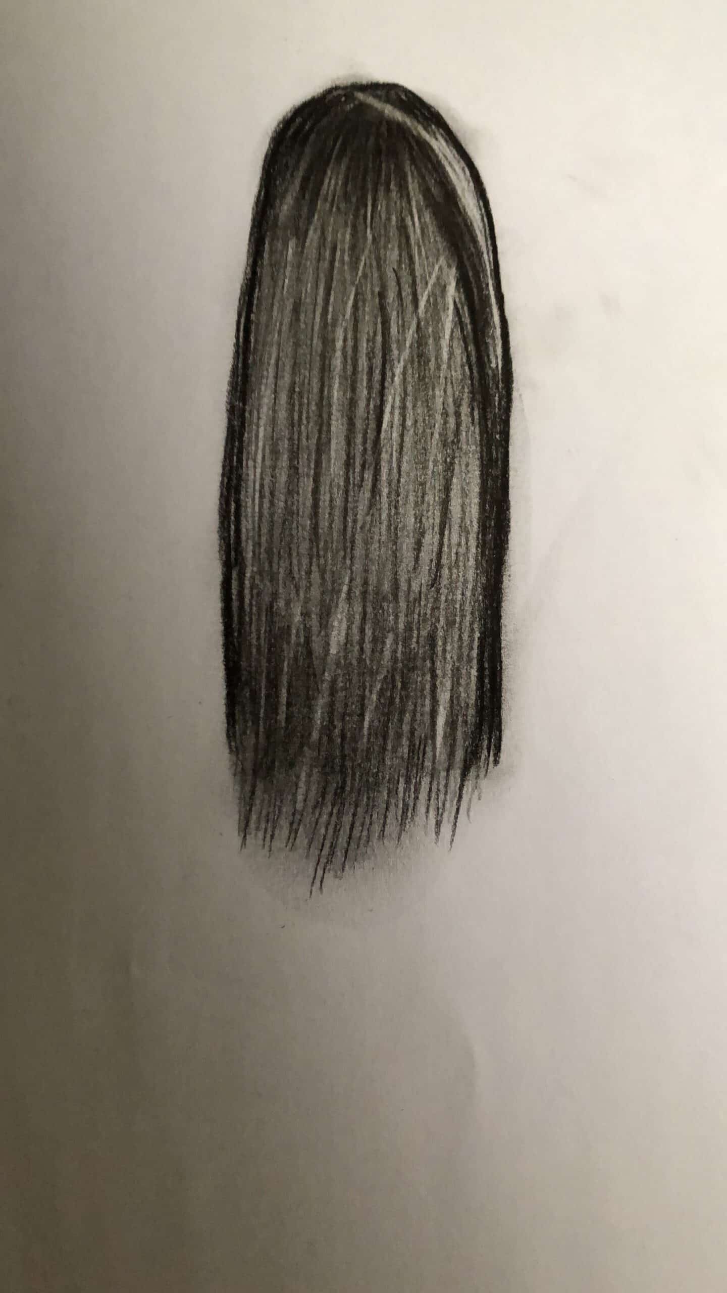 Mein Versuch Haare zu zeichnen