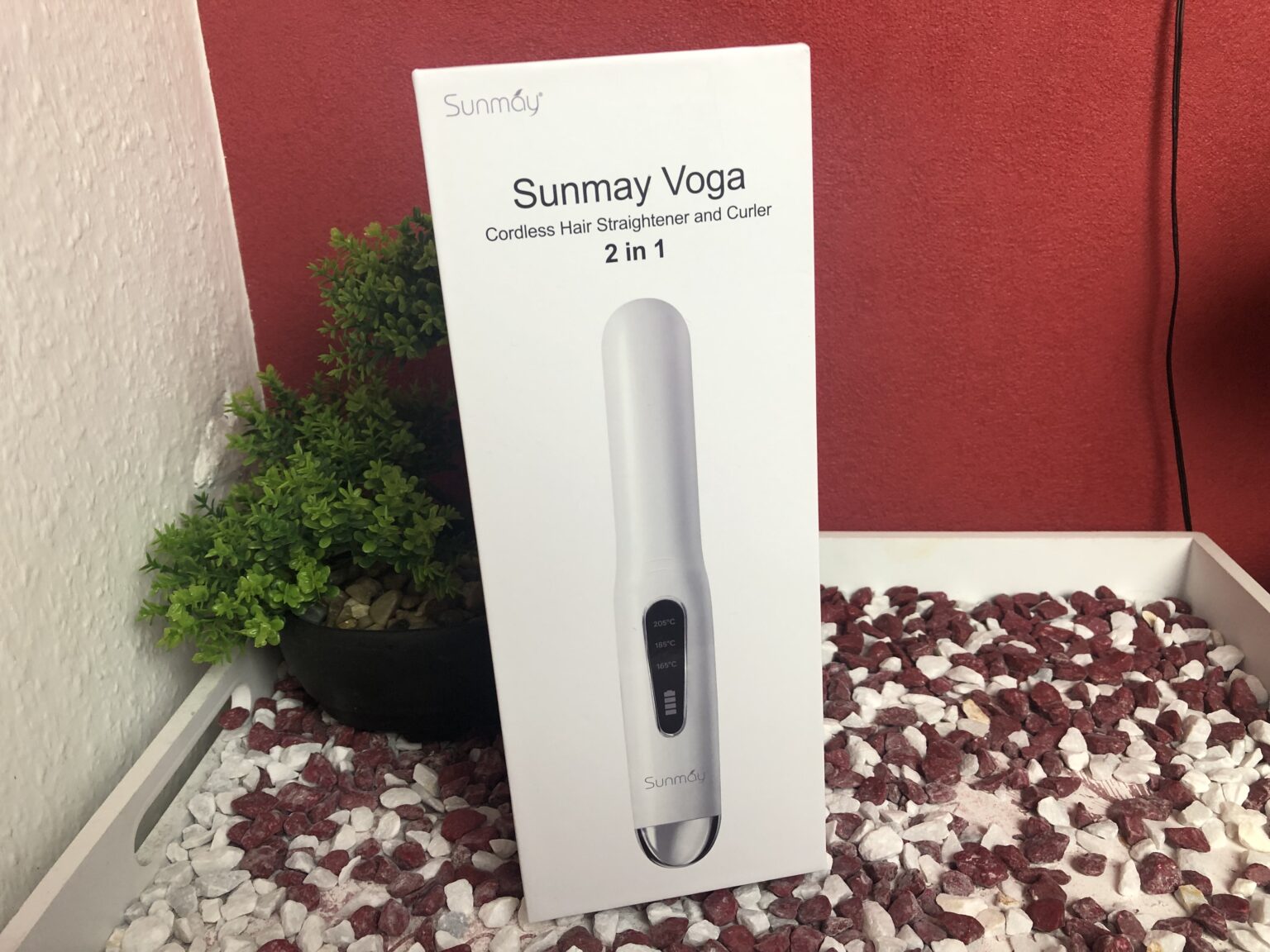 Der SUNMAY Voga Kabelloser Haarglätter