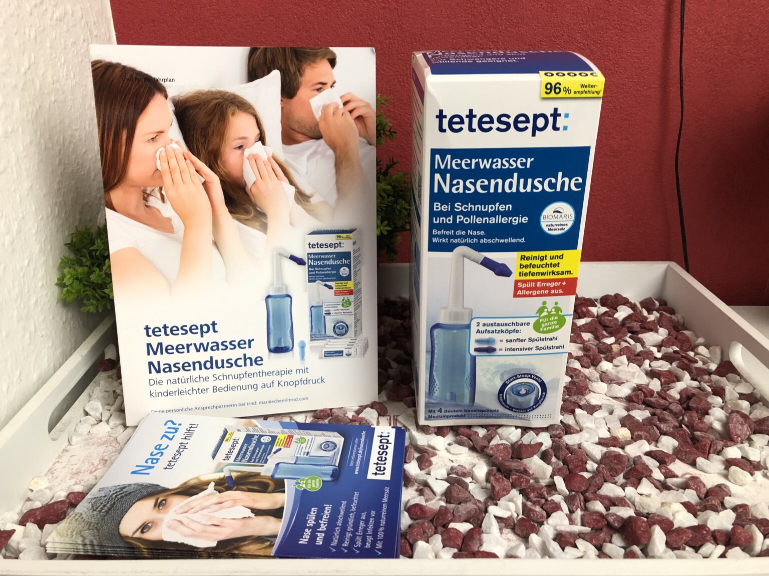 Die Tetesept Meerwasser Nasendusche